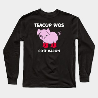 Cute Bacon Long Sleeve T-Shirt